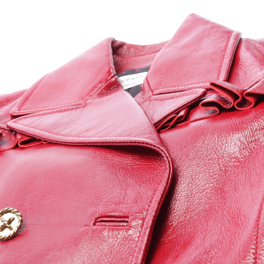 Image 3 of LeatherJacket 34 Red in color Red | Vite EnVogue