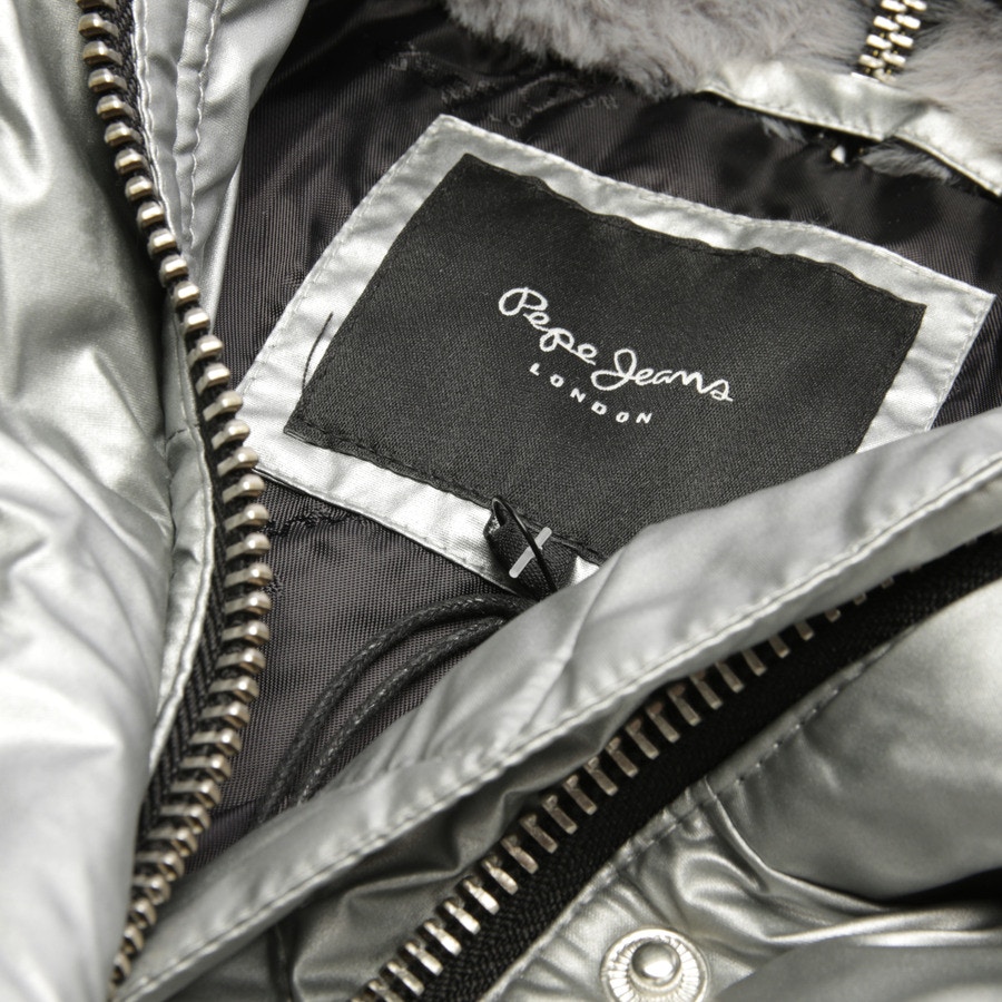 Image 3 of Winter Jacket S Silver in color Metallic | Vite EnVogue