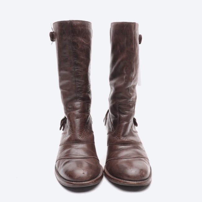 Image 2 of Boots EUR 39 Brown in color Brown | Vite EnVogue