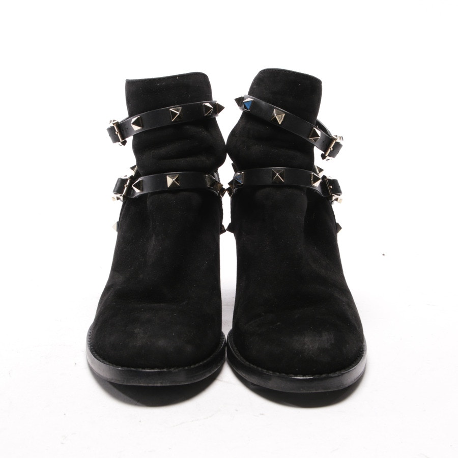 Image 2 of Rockstud Ankle Boots EUR 36.5 Black in color Black | Vite EnVogue