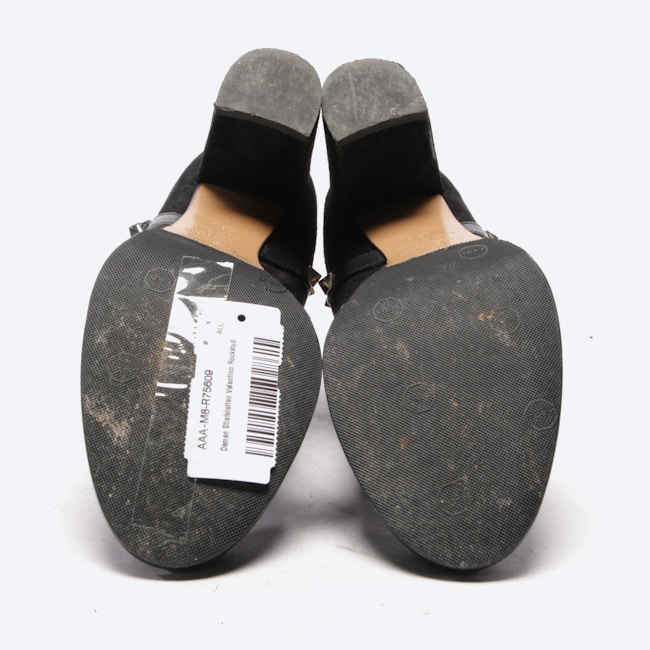 Image 4 of Rockstud Ankle Boots EUR 36.5 Black in color Black | Vite EnVogue