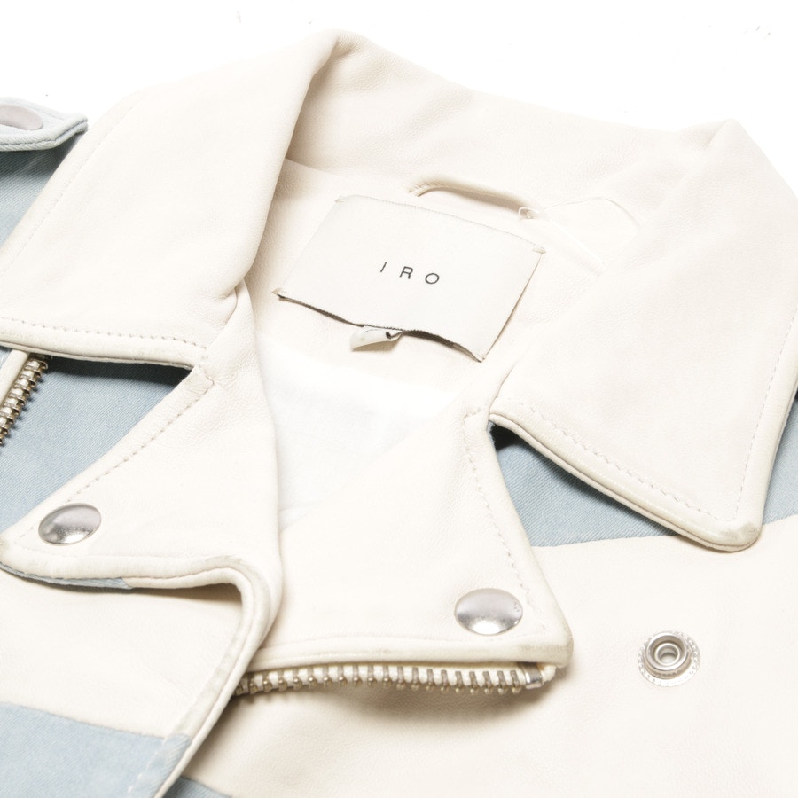Image 3 of LeatherJacket 34 Beige in color White | Vite EnVogue