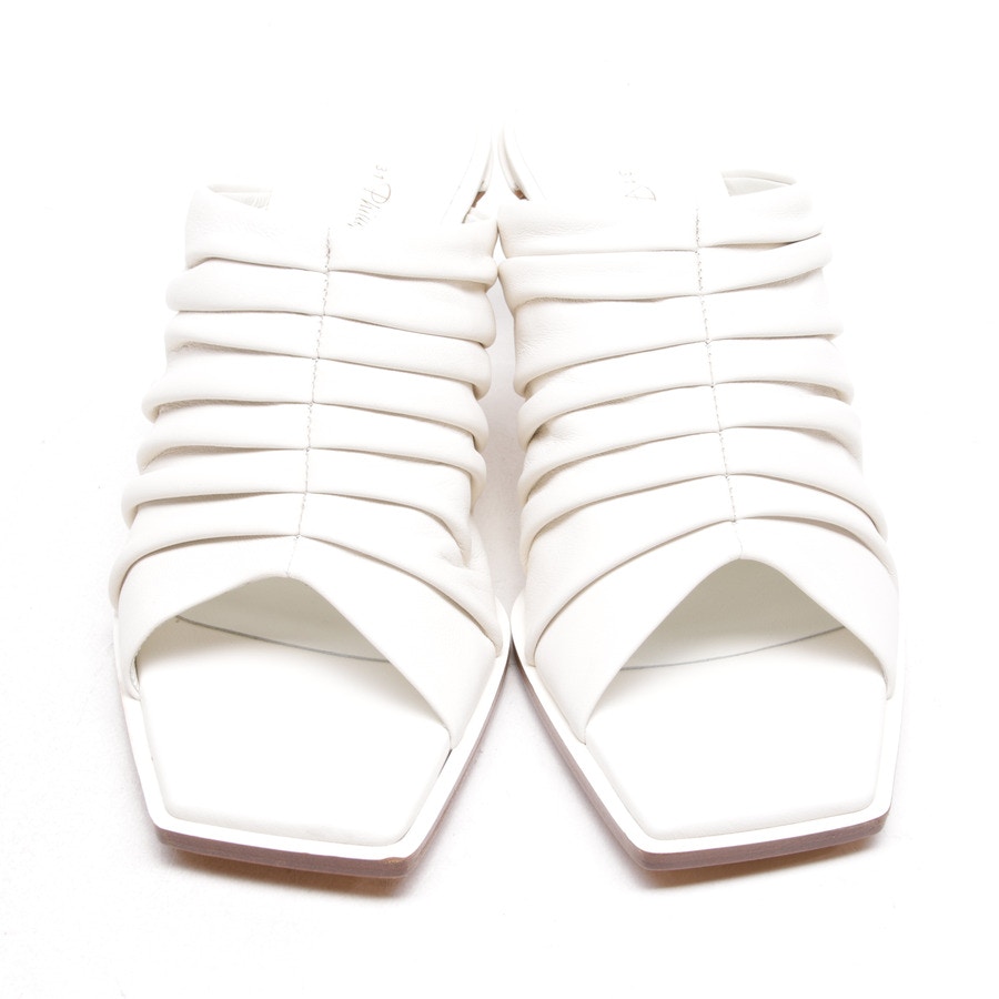Image 2 of Heeled Sandals EUR38 White in color White | Vite EnVogue