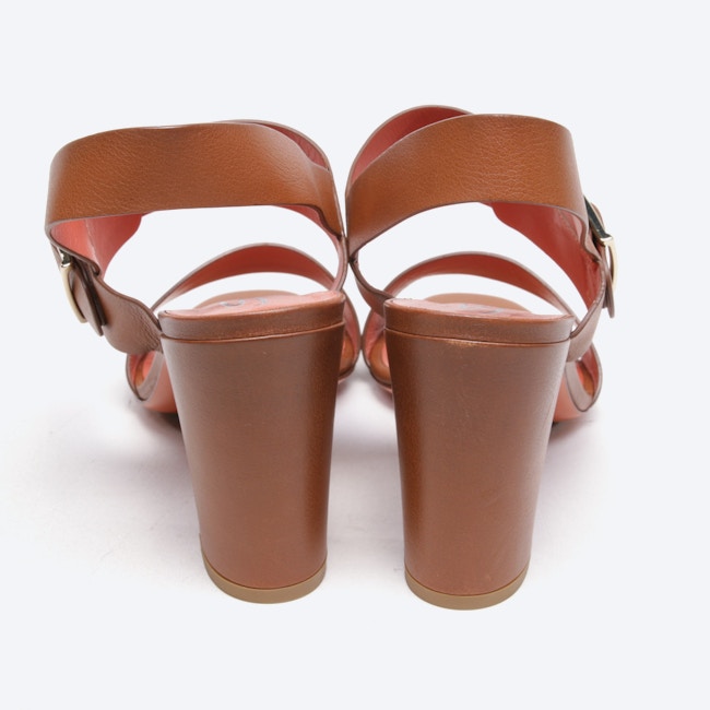 Image 3 of Heeled Sandals EUR 40 Chocolate in color Brown | Vite EnVogue