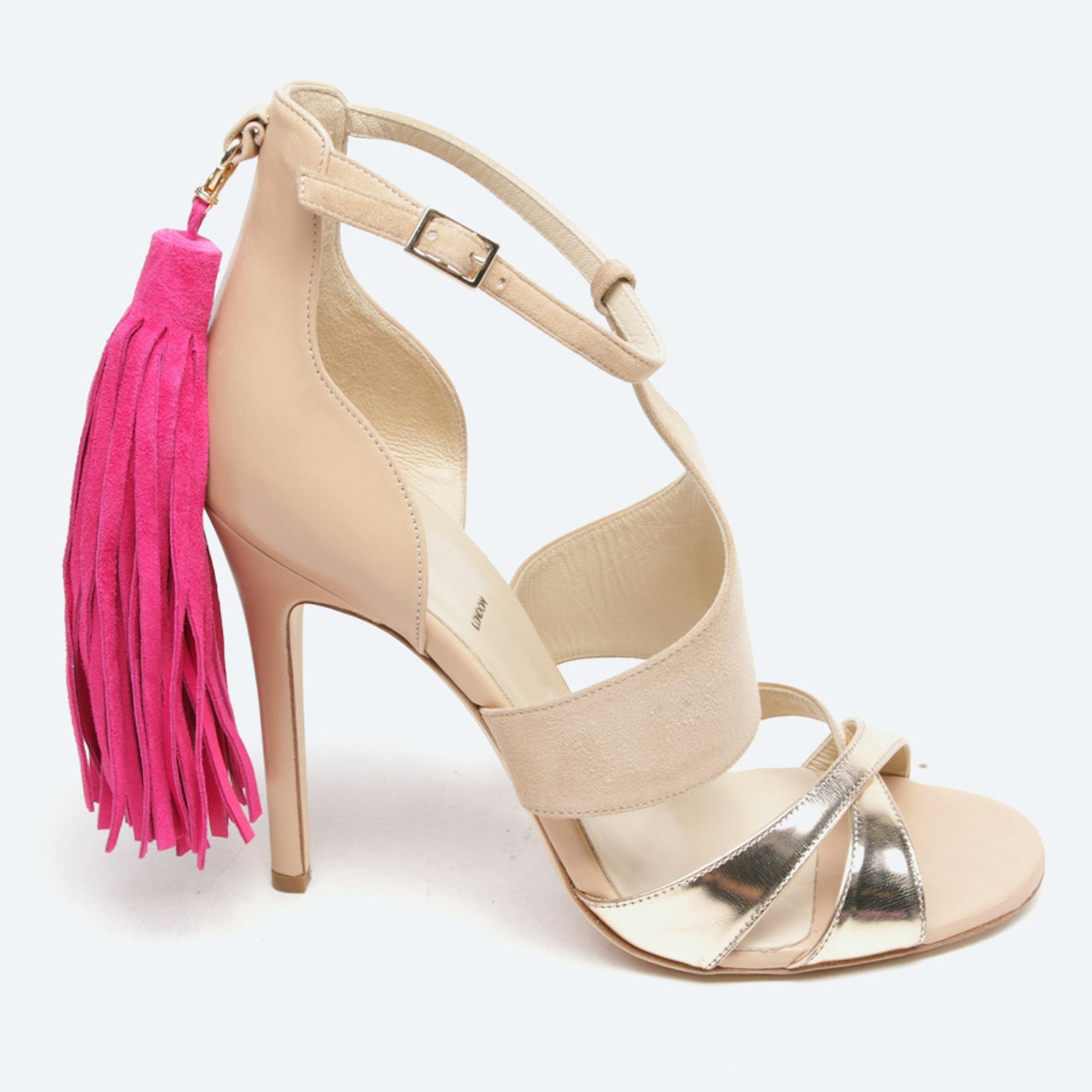 Image 1 of Heeled Sandals EUR 40 Nude in color Pink | Vite EnVogue
