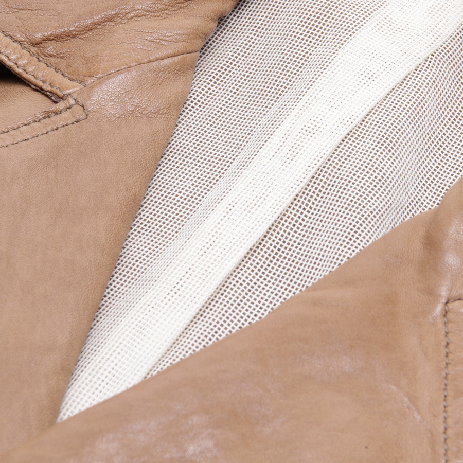 Image 3 of LeatherJacket XL Brown in color Brown | Vite EnVogue