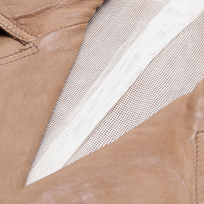 Image 3 of LeatherJacket XL Brown in color Brown | Vite EnVogue