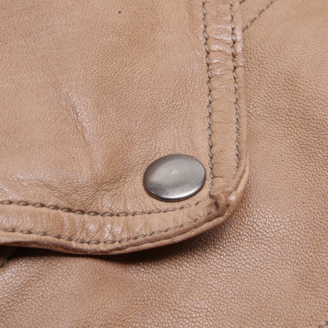 Image 4 of LeatherJacket XL Brown in color Brown | Vite EnVogue