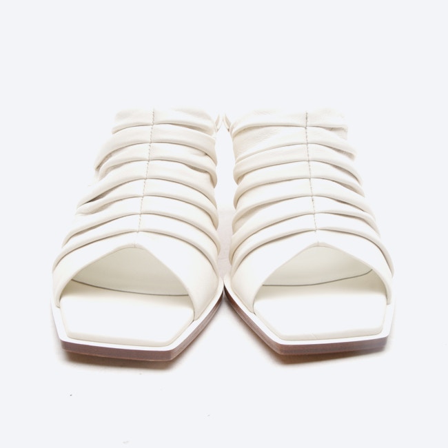 Image 2 of Heeled Sandals EUR38 Ivory in color White | Vite EnVogue