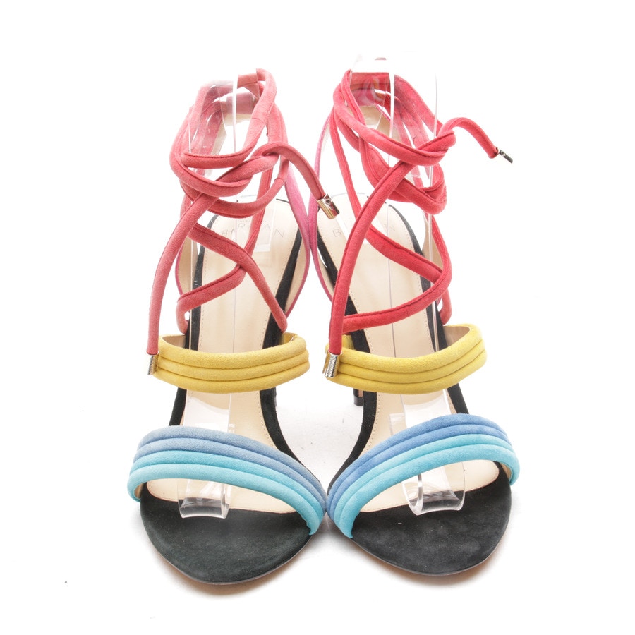 Image 2 of Heeled Sandals EUR 40 Multicolored in color Multicolored | Vite EnVogue