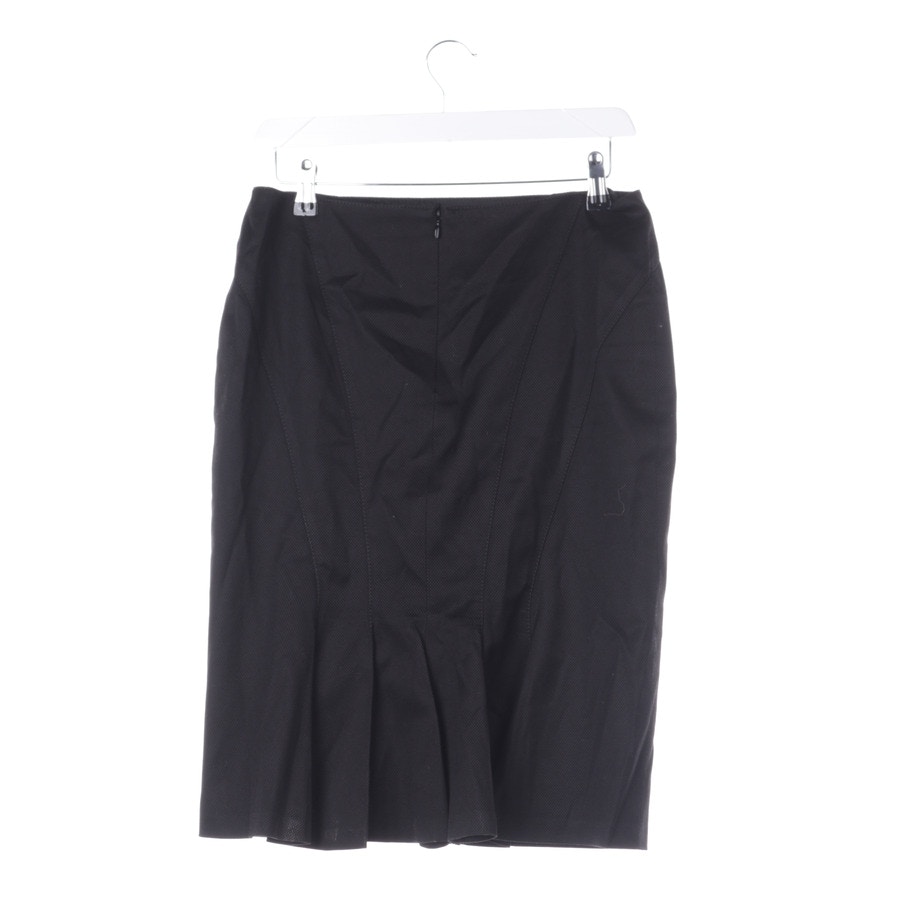 Image 2 of Skirt 36 Black in color Black | Vite EnVogue