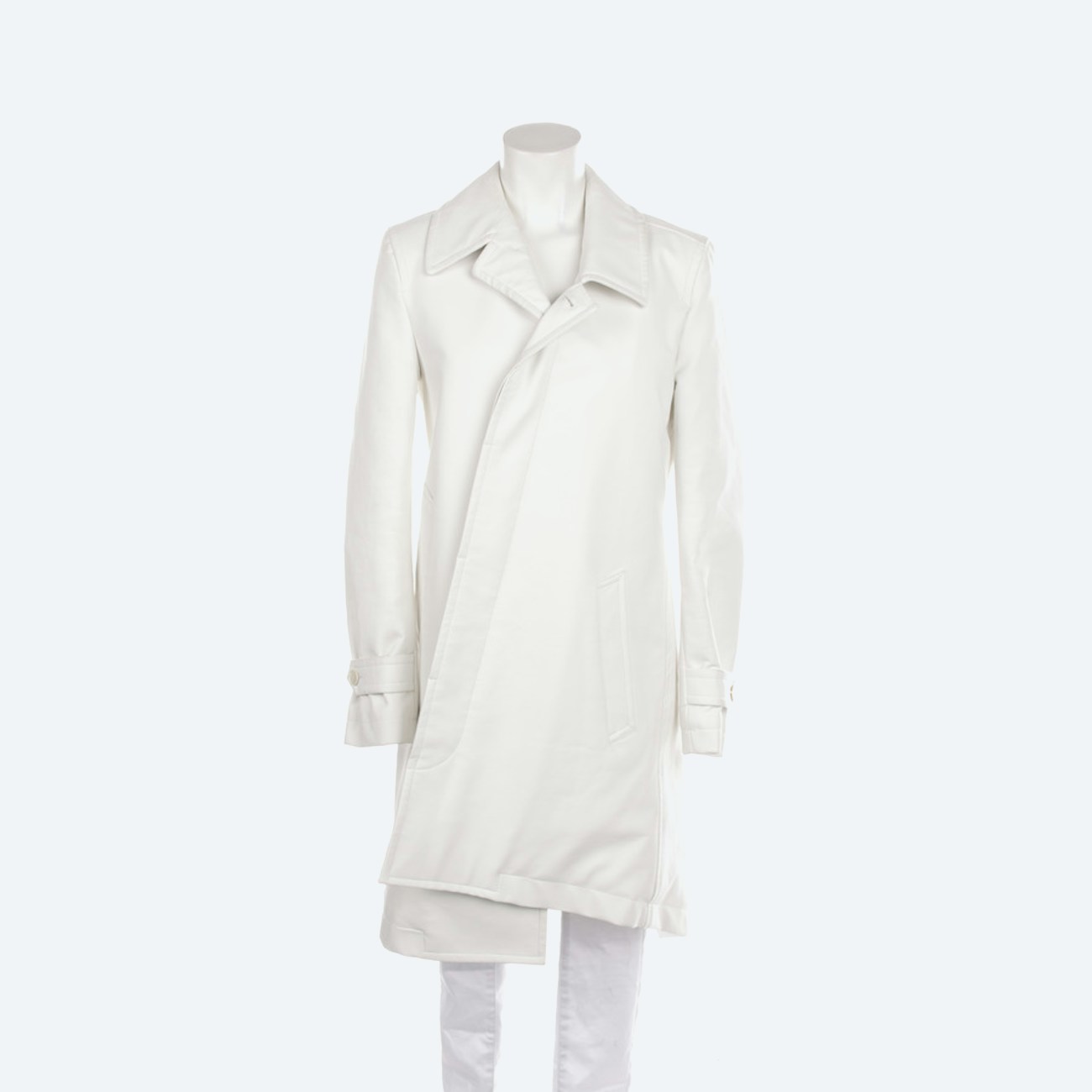 Image 1 of Between-seasons Coat S White in color White | Vite EnVogue
