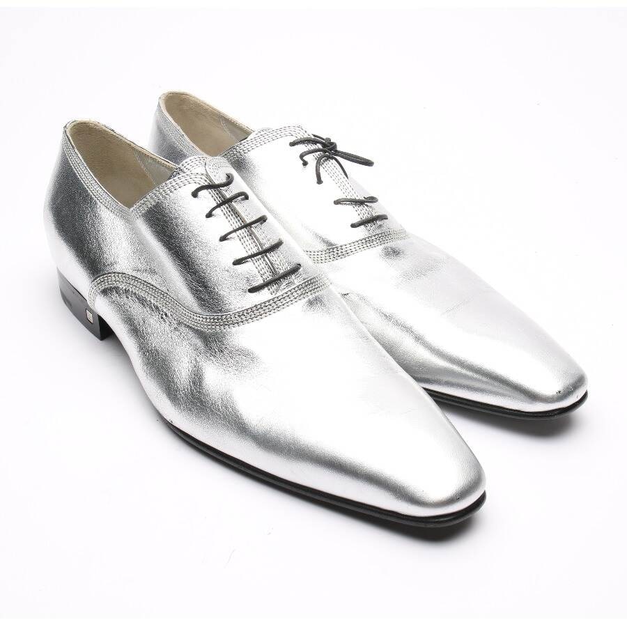 Image 1 of Loafers EUR 45.5 Silver in color Metallic | Vite EnVogue