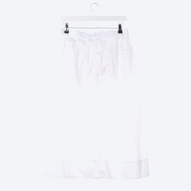 Image 2 of Skirt 34 White in color White | Vite EnVogue