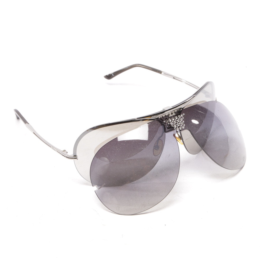 Image 4 of Sunglasses Silver in color Metallic | Vite EnVogue