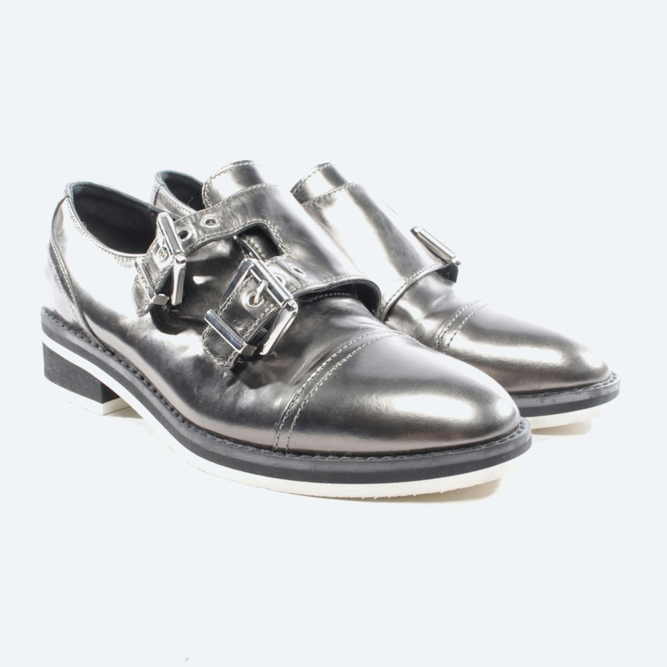 Bild 1 von Loafers EUR 36 Silber in Farbe Metallic | Vite EnVogue