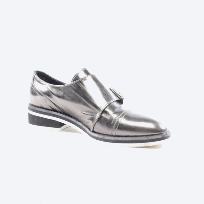Image 2 of Loafers EUR 36 Silver in color Metallic | Vite EnVogue
