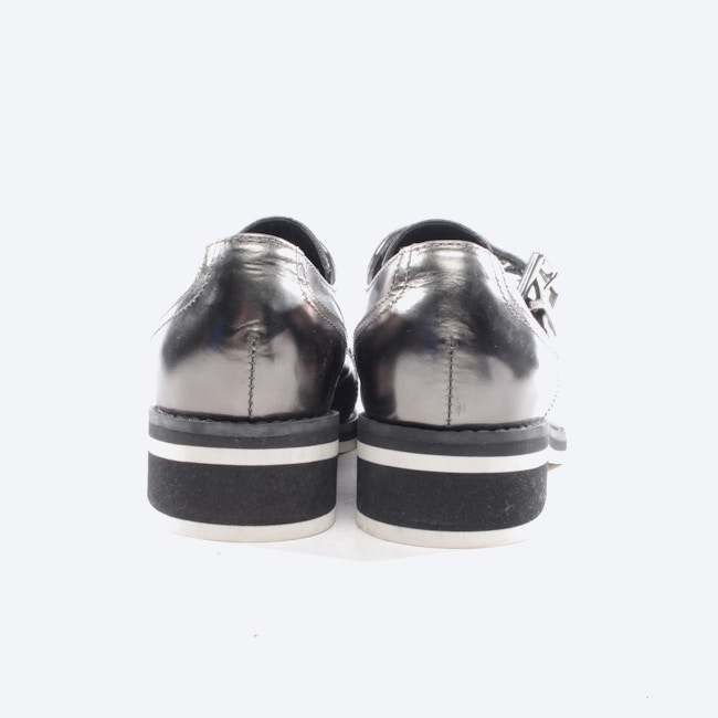 Image 5 of Loafers EUR 36 Silver in color Metallic | Vite EnVogue