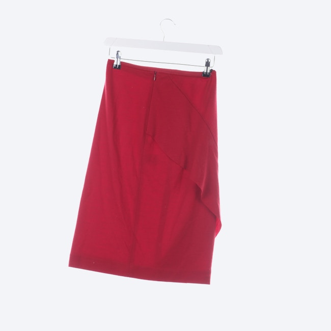 Image 2 of Wool Skirt 32 Red in color Red | Vite EnVogue