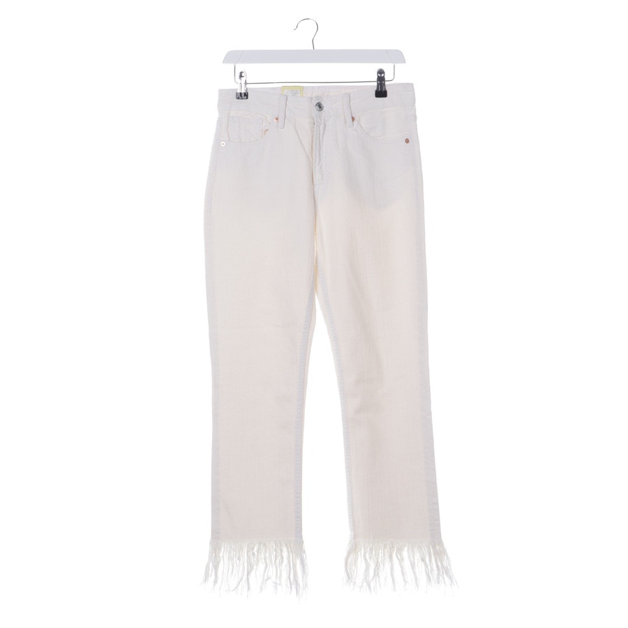 Image 1 of Jeans Straight Fit W27 Cream in color White | Vite EnVogue