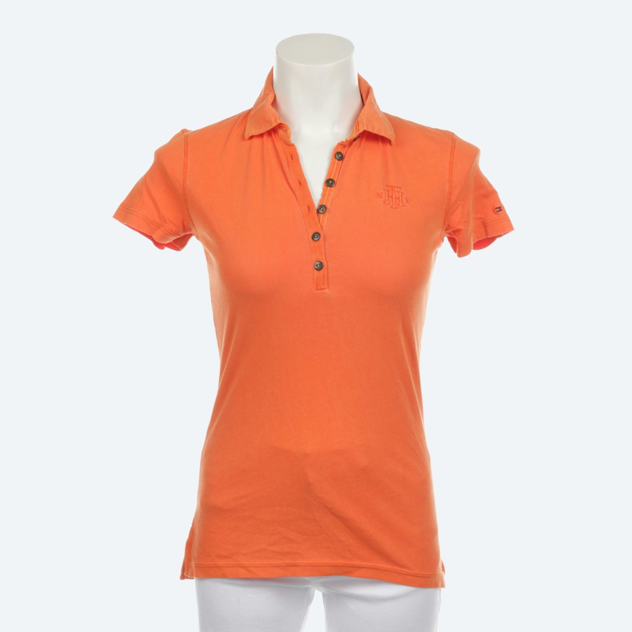 Bild 1 von Poloshirt XS Orange Rot in Farbe Orange | Vite EnVogue