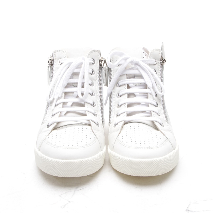 Image 2 of High-Top Sneakers EUR 36.5 White in color White | Vite EnVogue