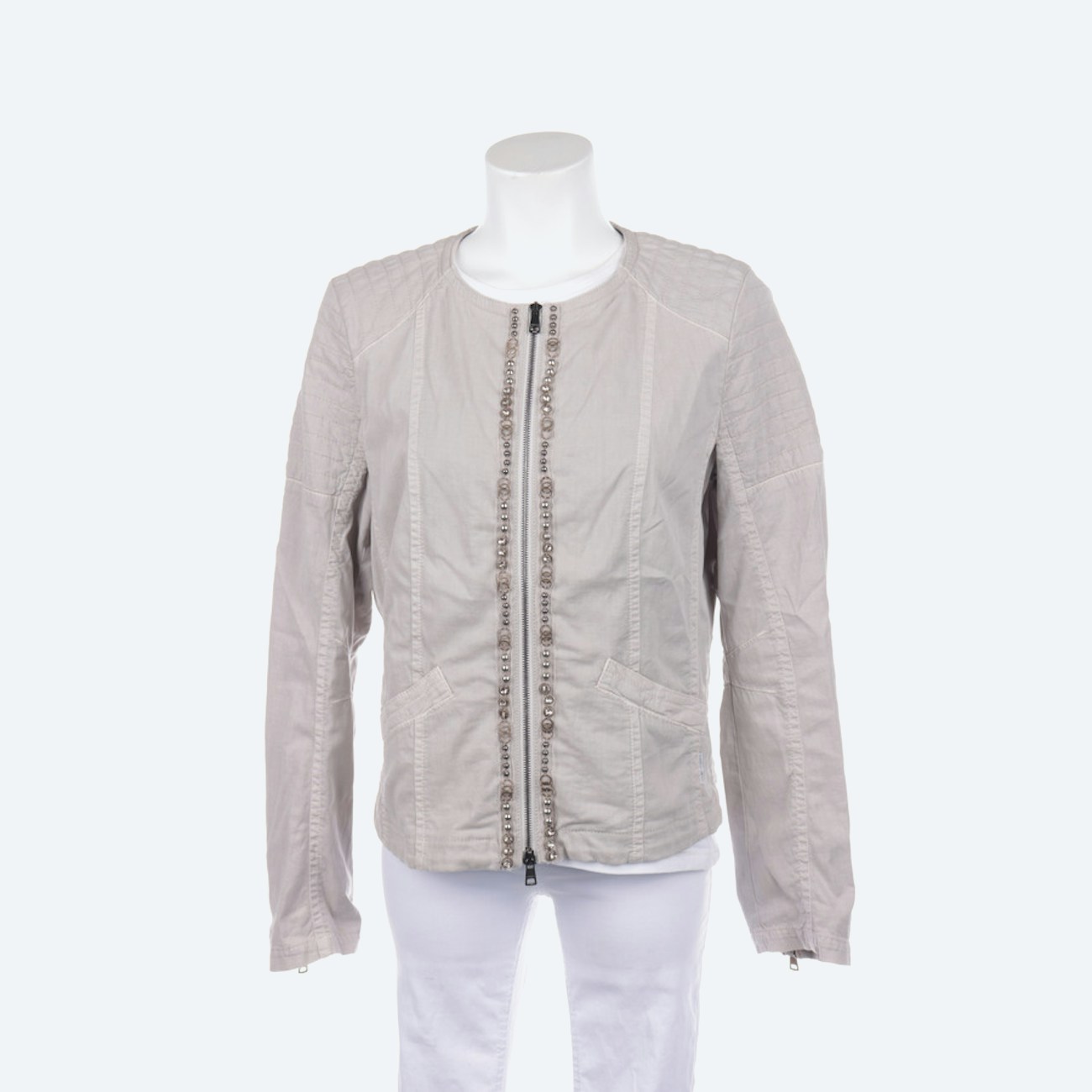 Image 1 of Summer Jacket 42 Gray in color Gray | Vite EnVogue