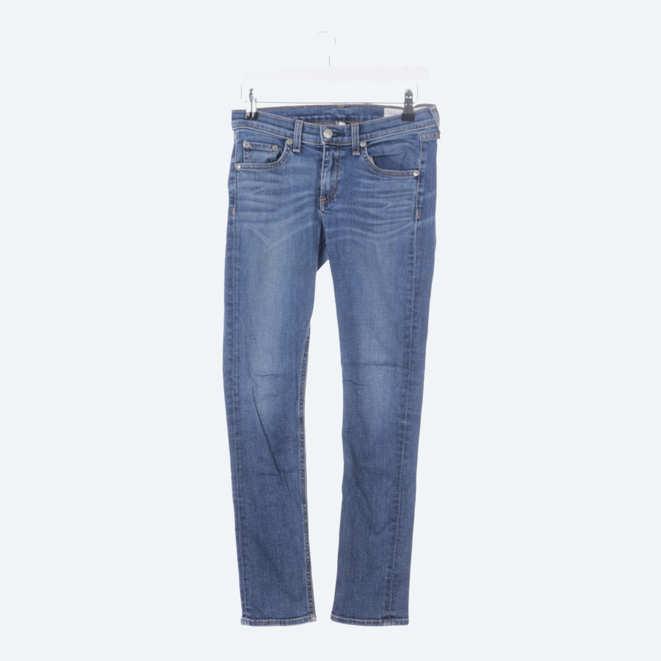 Bild 1 von Jeans Skinny W26 Stahlblau in Farbe Blau | Vite EnVogue