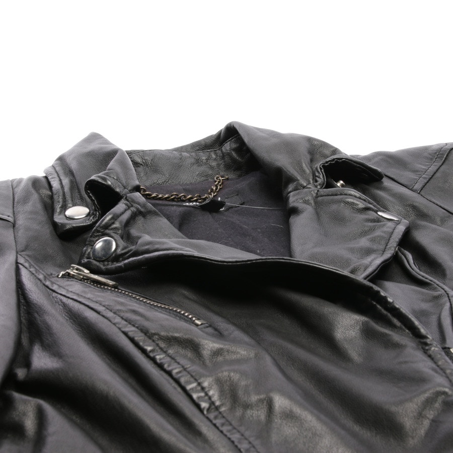 Image 3 of LeatherJacket 36 Black in color Black | Vite EnVogue