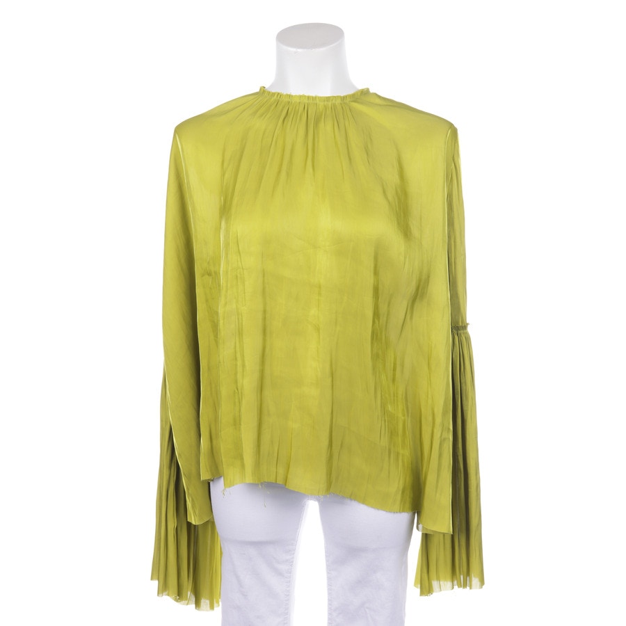 Image 1 of Shirt Blouse S Yellowgreen in color Green | Vite EnVogue