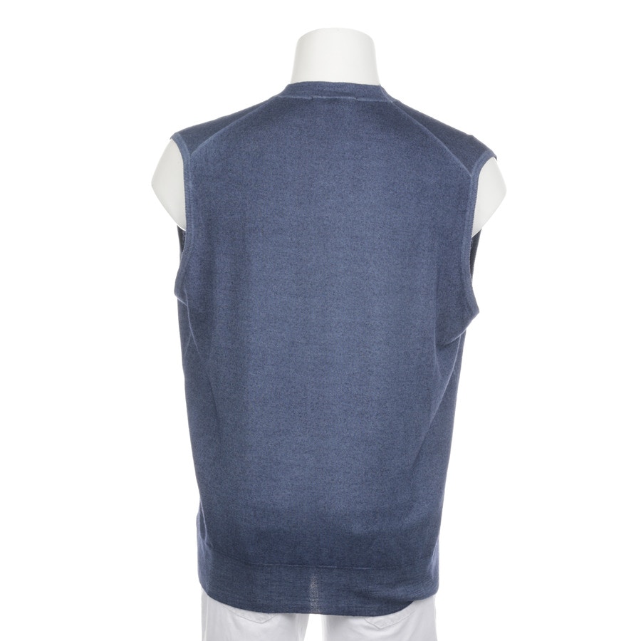 Image 2 of Wool Vest 54 Light Blue in color Blue | Vite EnVogue