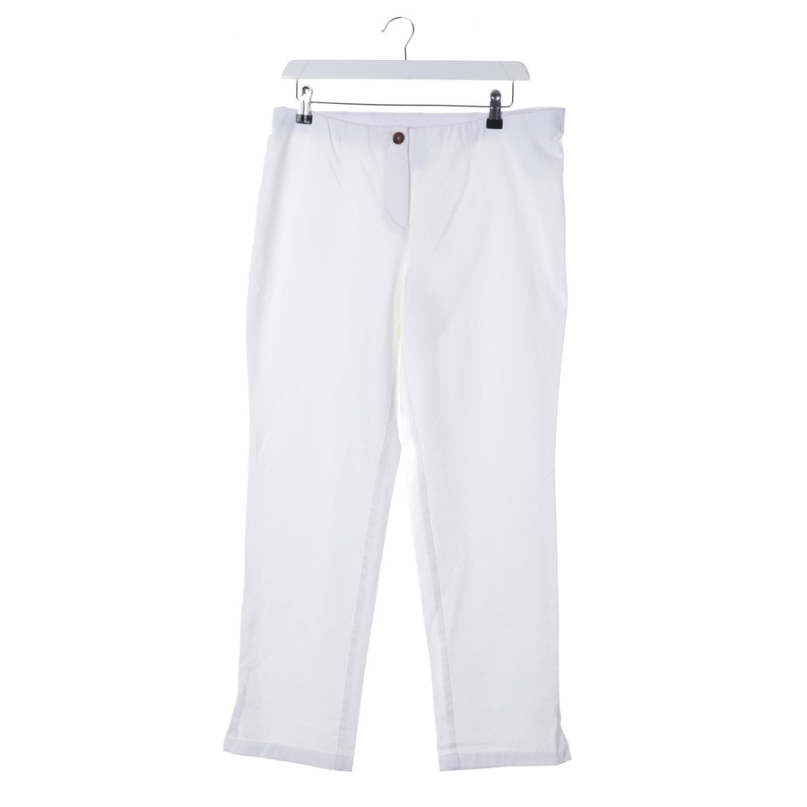 Image 1 of Trousers 42 White in color White | Vite EnVogue