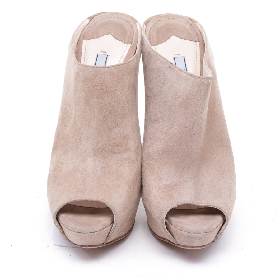 Image 2 of Heeled Sandals EUR 37.5 Tan in color Brown | Vite EnVogue