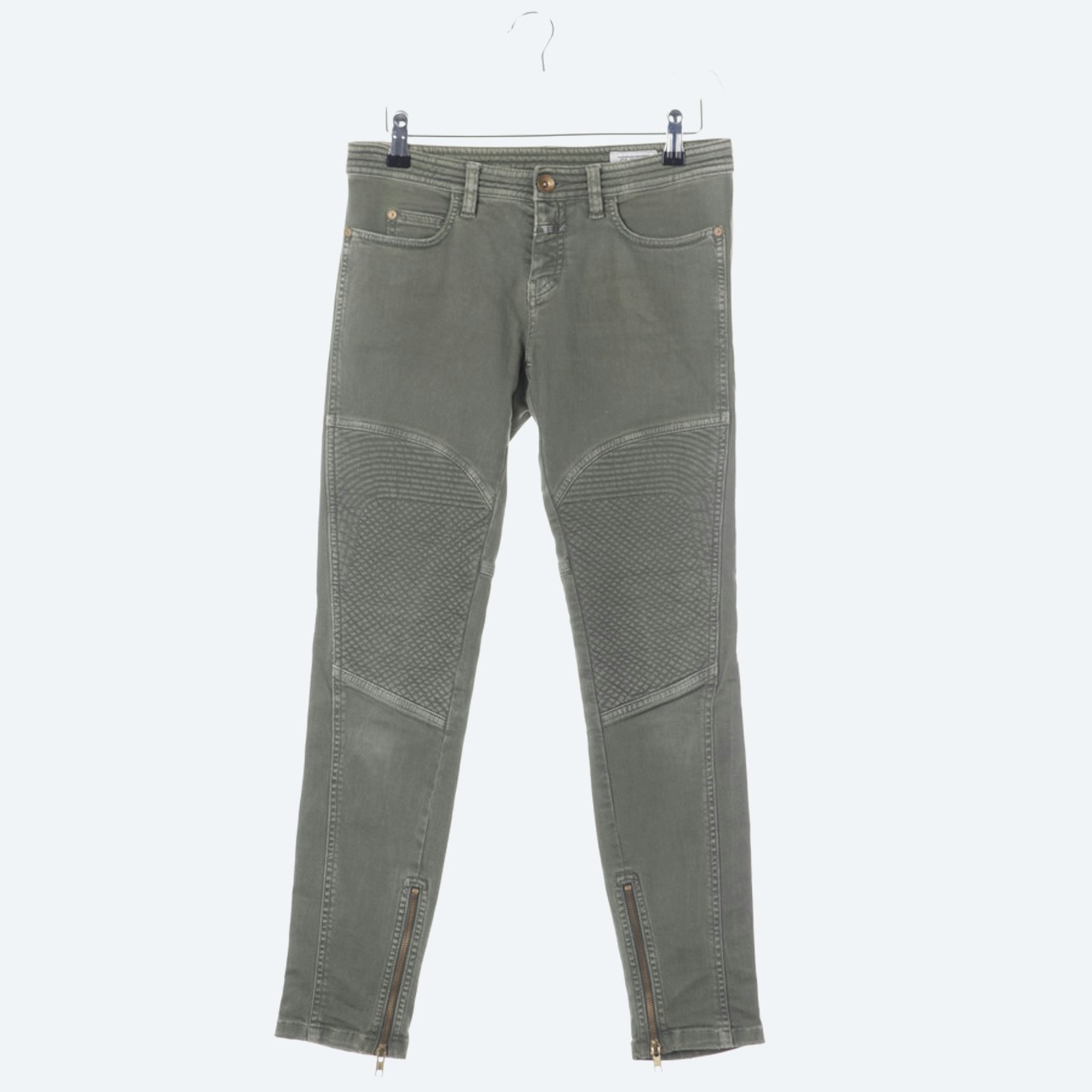 Image 1 of Jeans W25 Olive in color Green | Vite EnVogue