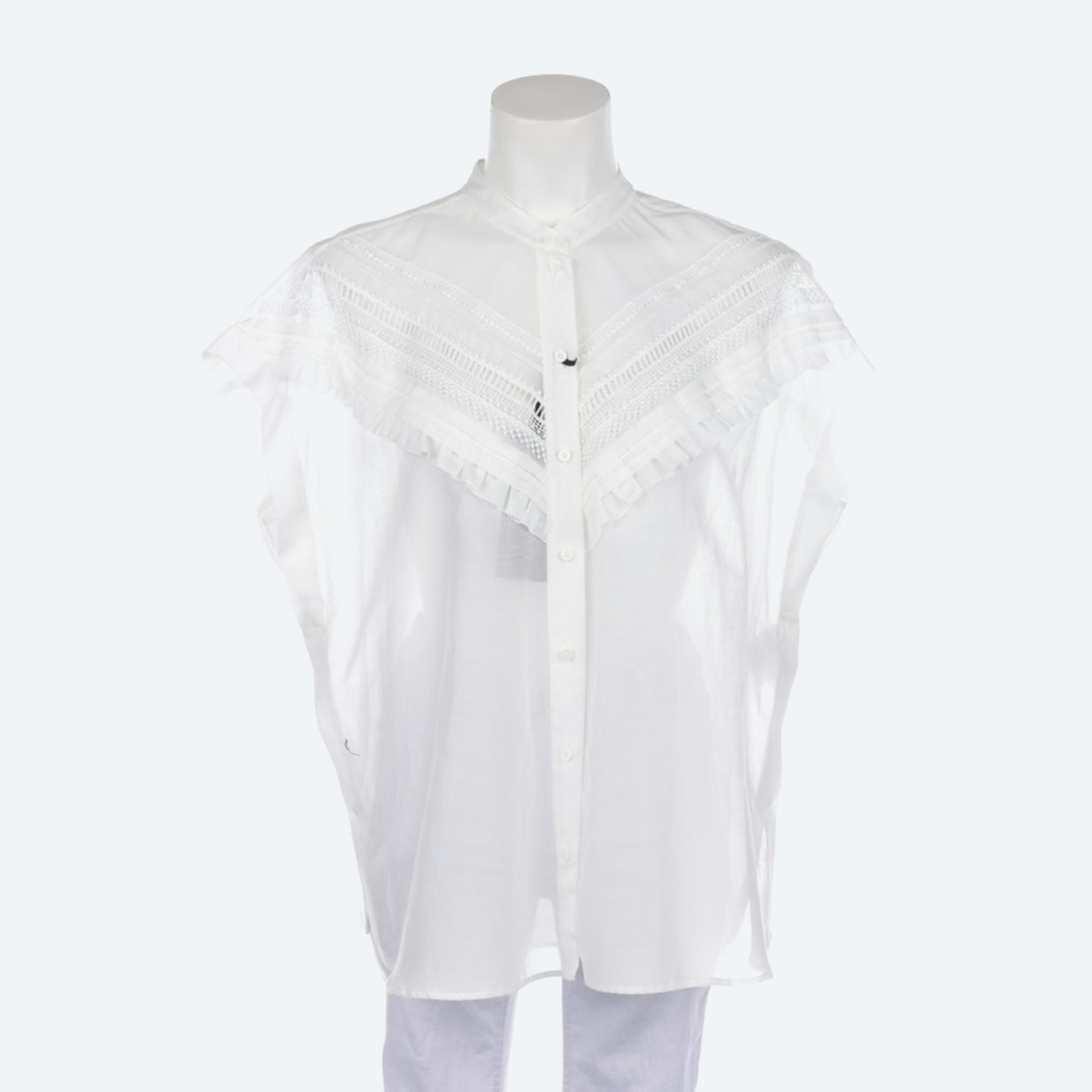 Image 1 of Shirt W38 White in color White | Vite EnVogue