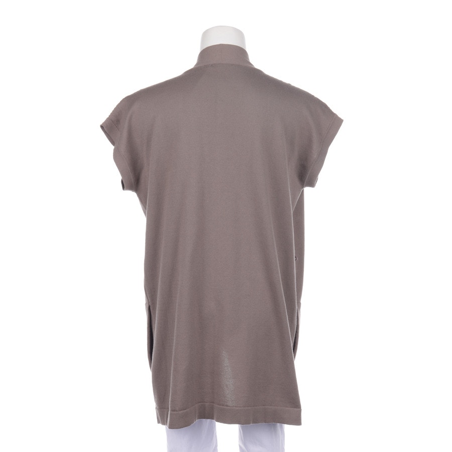 Image 2 of Vest 38 Tan in color Brown | Vite EnVogue