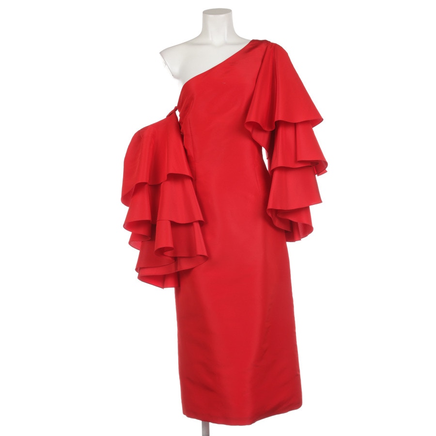 Image 1 of Silk Dress 40 Red in color Red | Vite EnVogue