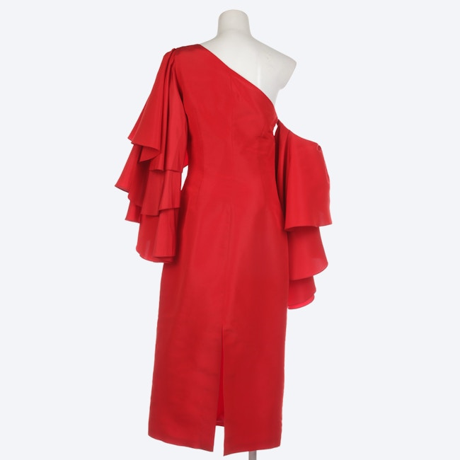 Image 2 of Silk Dress 40 Red in color Red | Vite EnVogue