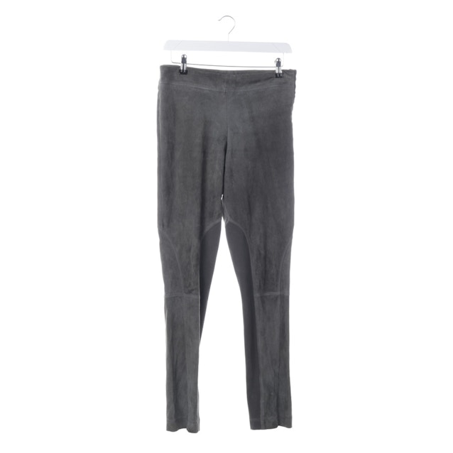 Image 1 of Leather Pants 40 Gray | Vite EnVogue