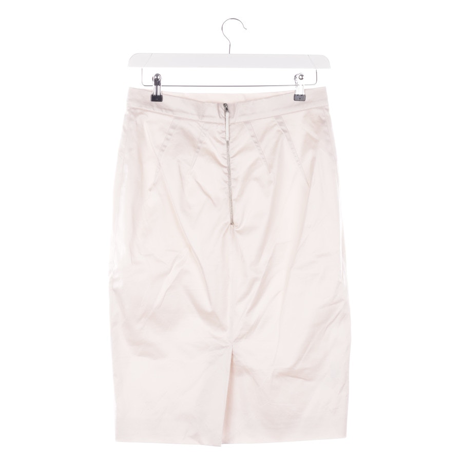 Image 2 of Pencil Skirt 34 Beige in color White | Vite EnVogue