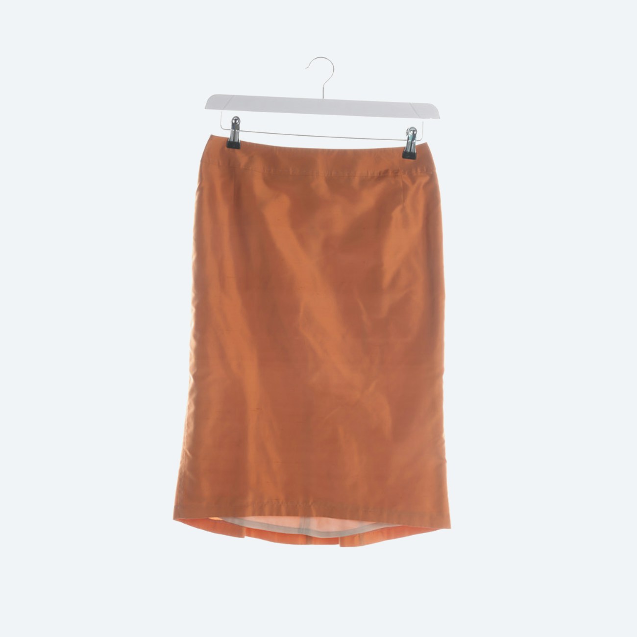 Image 1 of Silk Skirt 38 Orangered in color Orange | Vite EnVogue