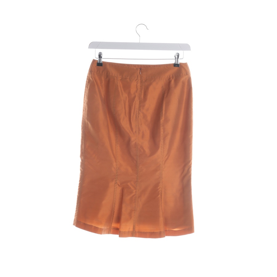 Image 2 of Silk Skirt 38 Orangered in color Orange | Vite EnVogue