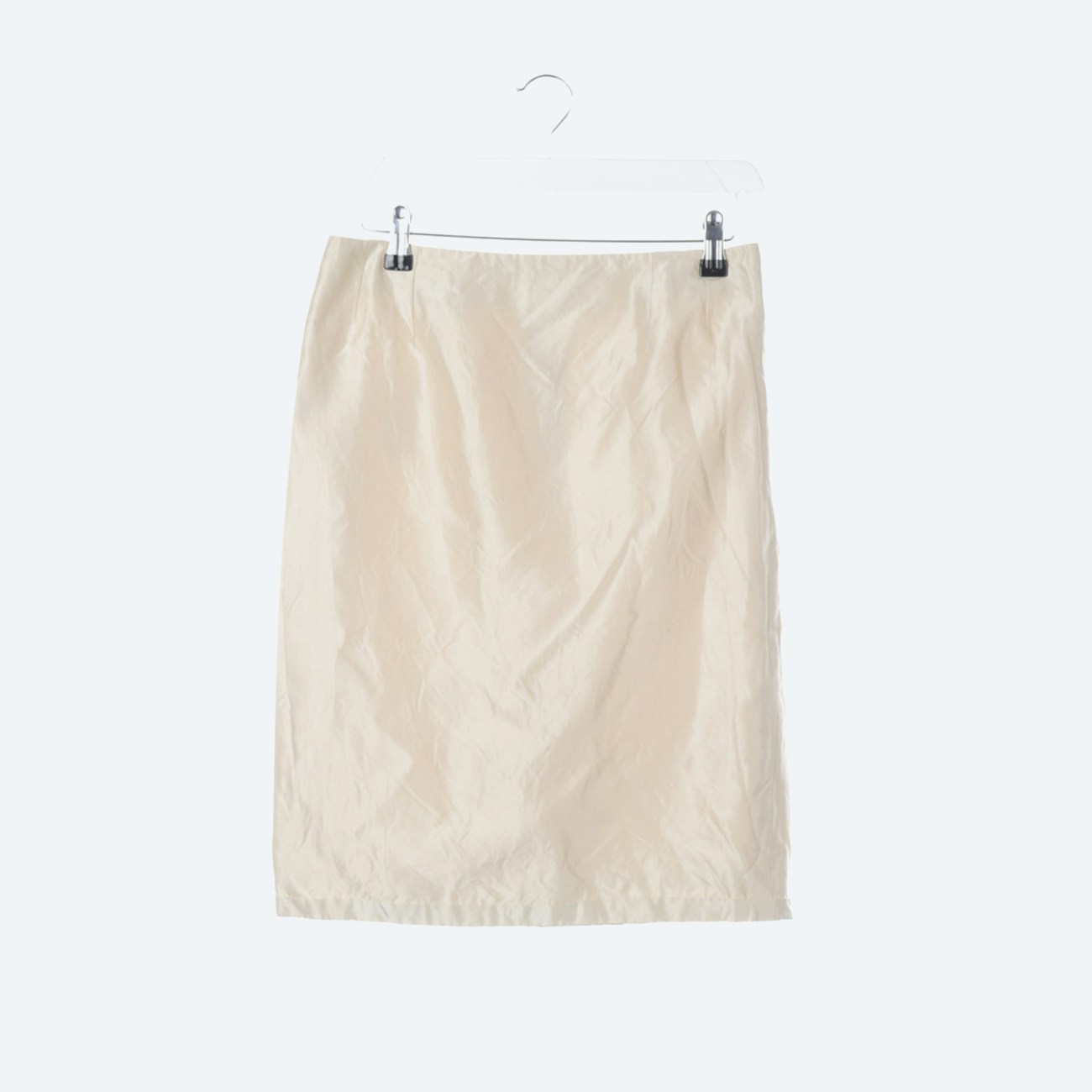 Image 1 of Silk Skirt 34 Brown in color Brown | Vite EnVogue