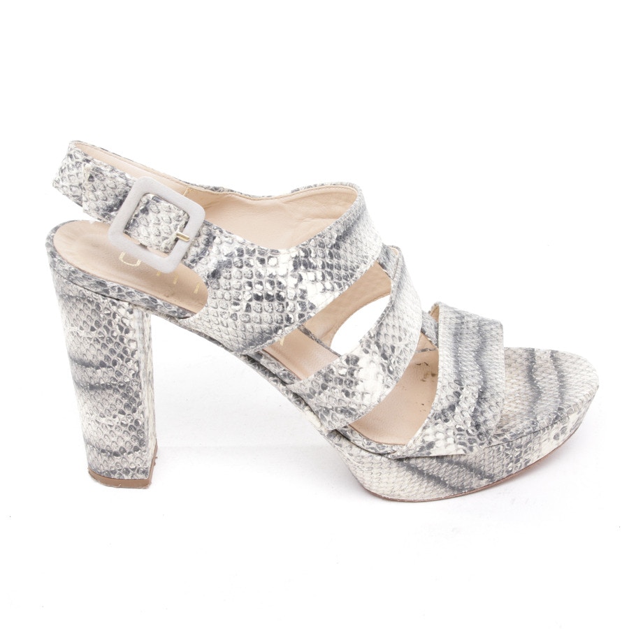 Image 1 of Heeled Sandals EUR 39.5 Gray in color Gray | Vite EnVogue