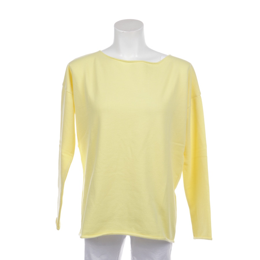 Image 1 of Sweatshirt 2XS Pastel yellow in color Yellow | Vite EnVogue