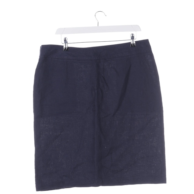 Linen Skirt 42 Blue | Vite EnVogue