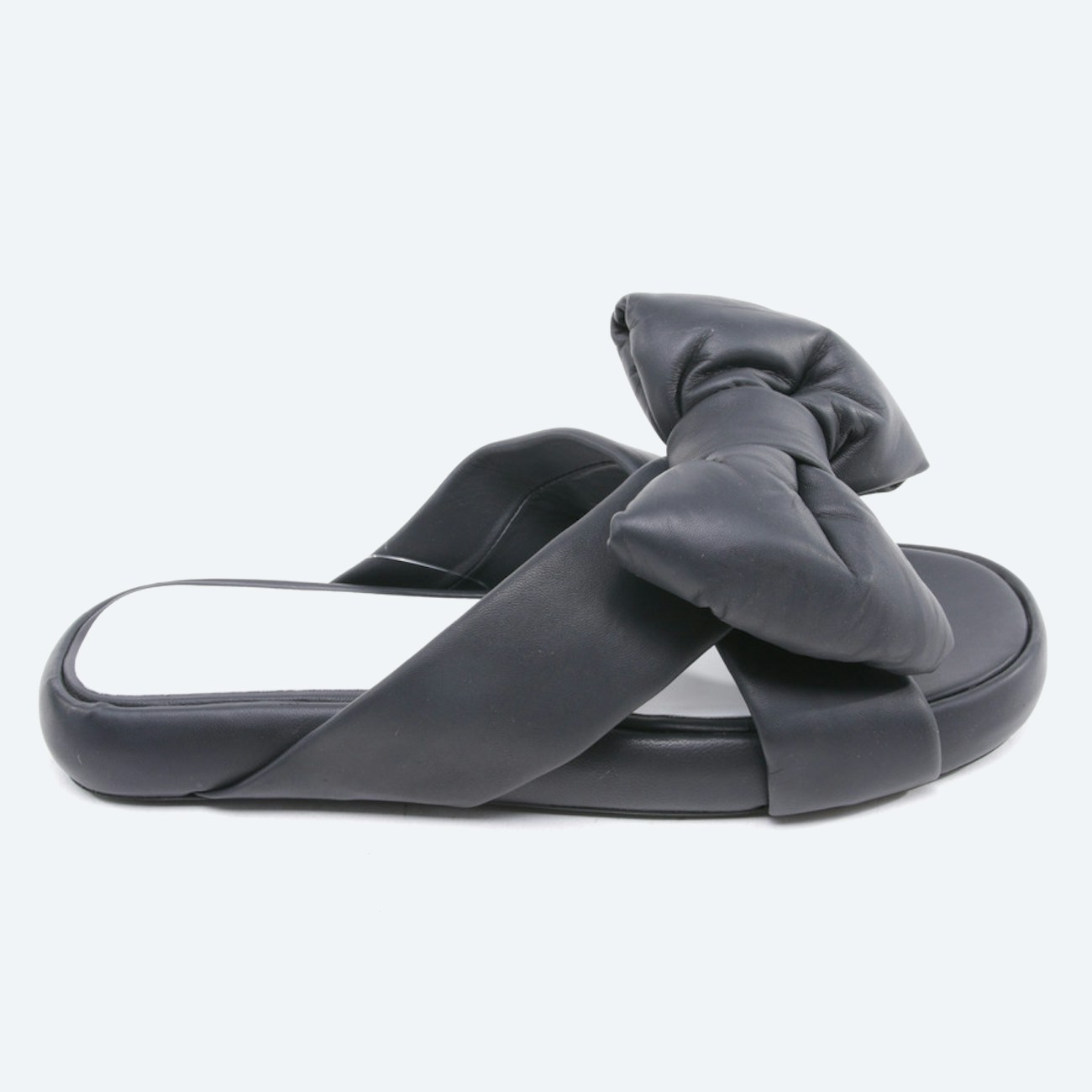 Image 1 of Dian Bow Sandals EUR38 Black in color Black | Vite EnVogue