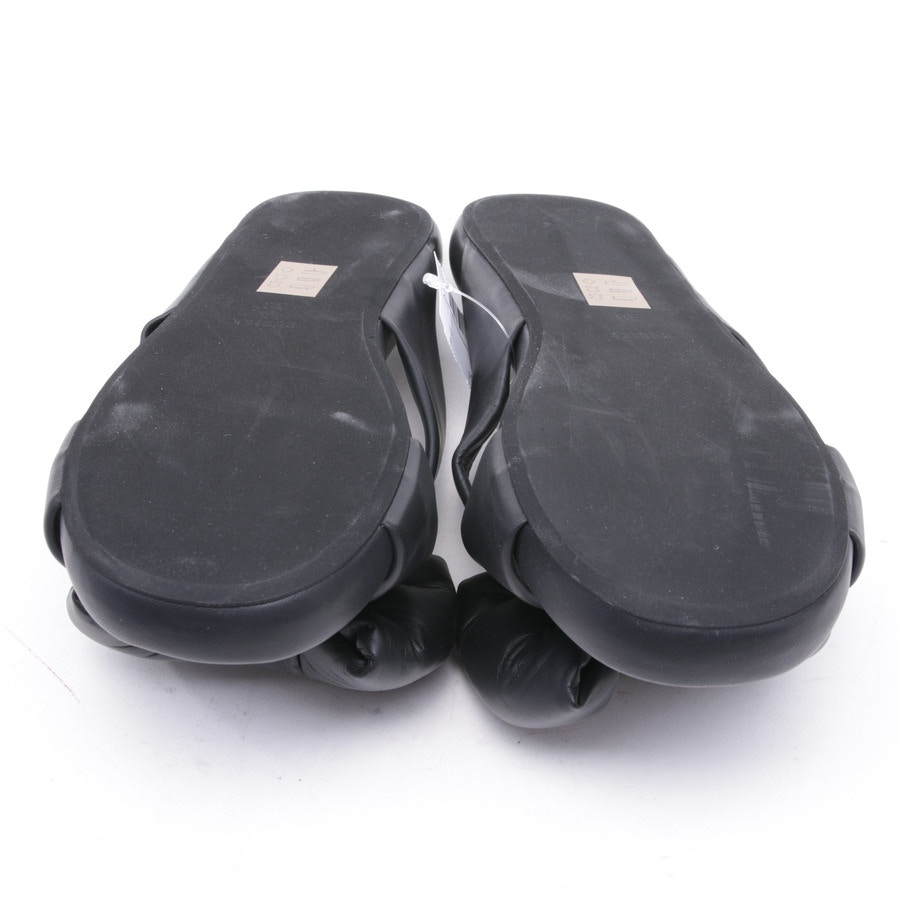 Image 4 of Dian Bow Sandals EUR38 Black in color Black | Vite EnVogue