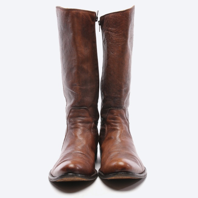Image 2 of Boots EUR 44 Brown in color Brown | Vite EnVogue