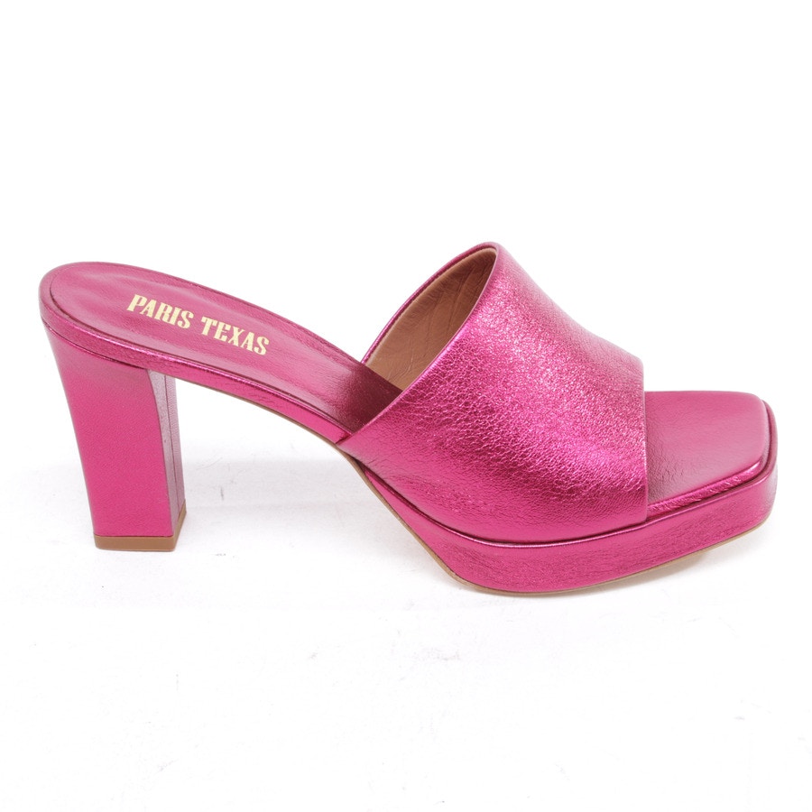Image 1 of Heeled Mules EUR 39.5 Fuchsia in color Pink | Vite EnVogue